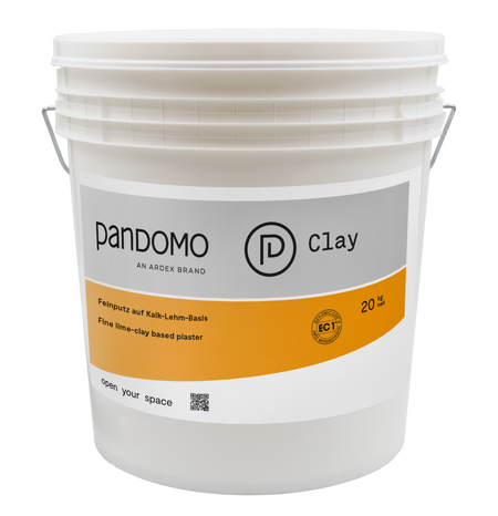 panDOMO CLAY - novinka v systému PANDOMO - jemná dekorativní stěrka na bázi hlíny a vápna panDOMO CLAY - novinka v systému PANDOMO - jemná dekorativní stěrka na bázi hlíny a vápna
